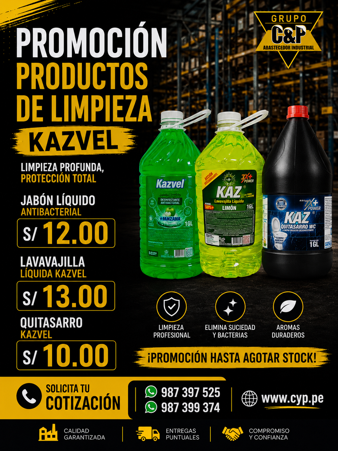 PRODUCTOS DE LIMPIEZA