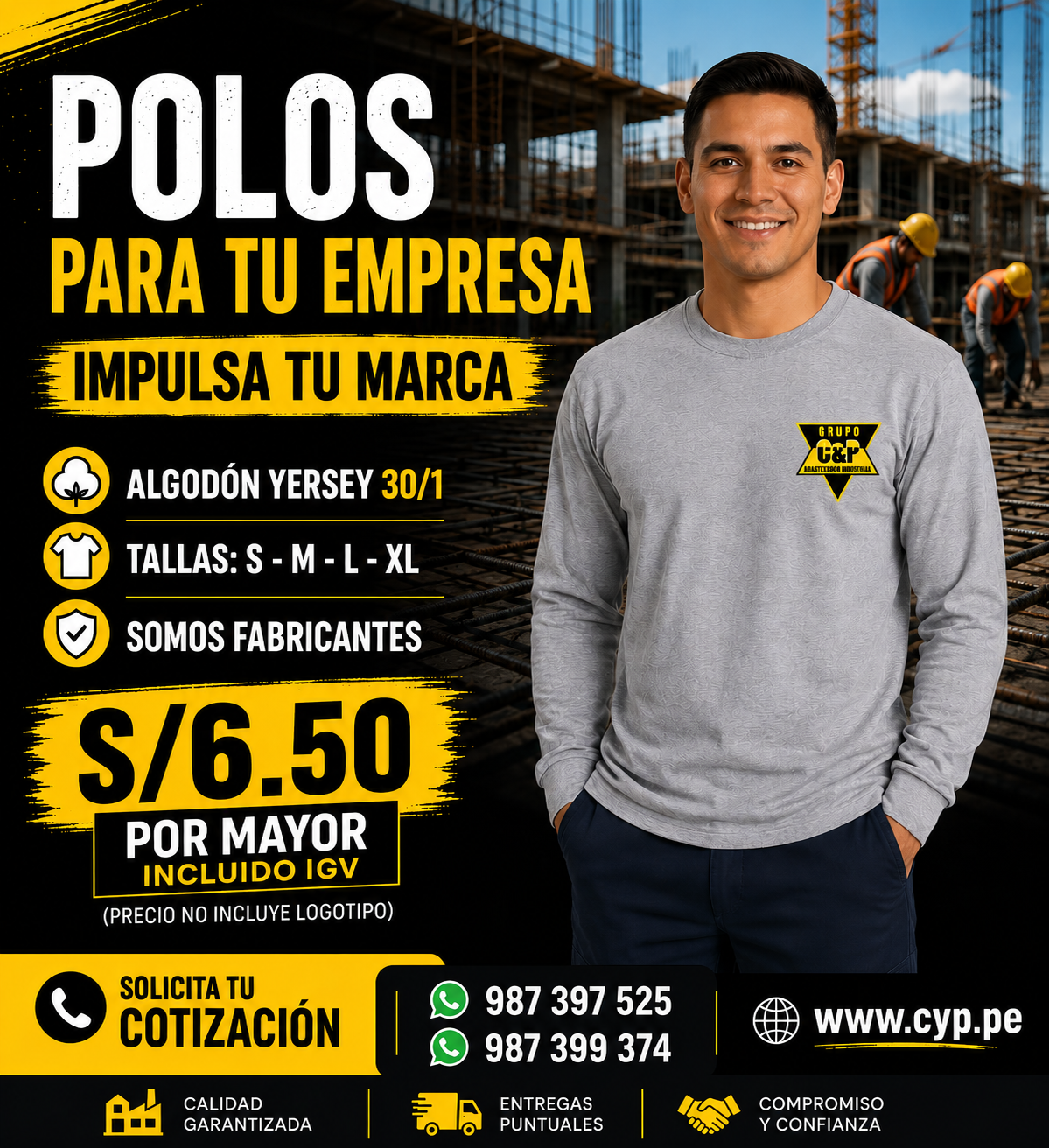 PROMOCION DE POLO PLOMO